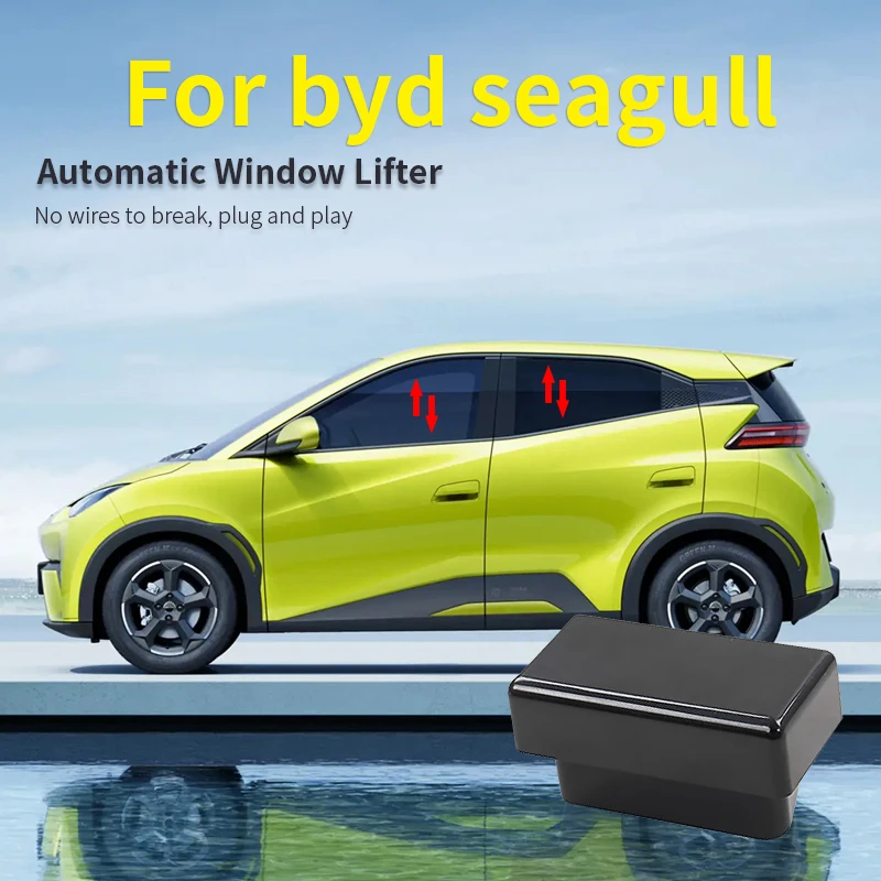 For BYD Seagull Dolphin 2023-2024 Car-styling Car Window Lifter Modified One-Click Automatic Window Lifter Automotive