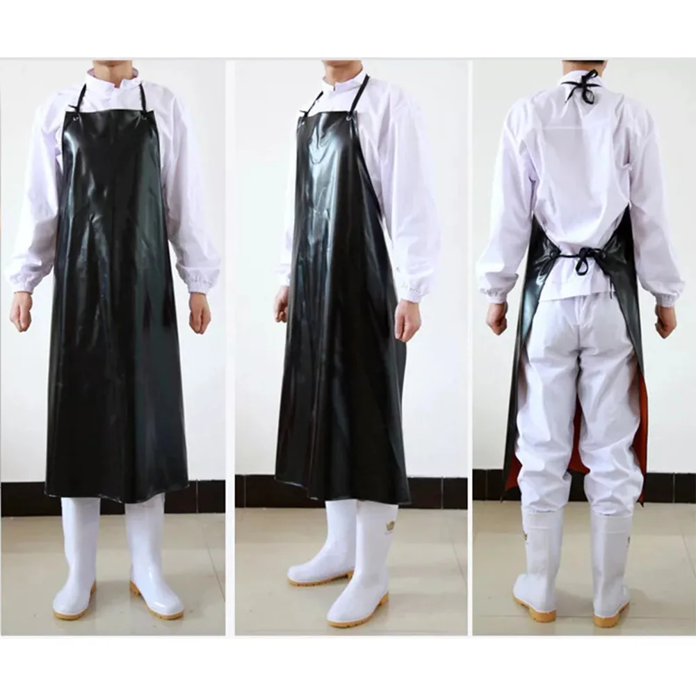 

Adjustable Waterproof Cooking Apron Gardening Apron Oil-proof Apron 115*75 Cm Industrial Apron Adjustable Neck Strap