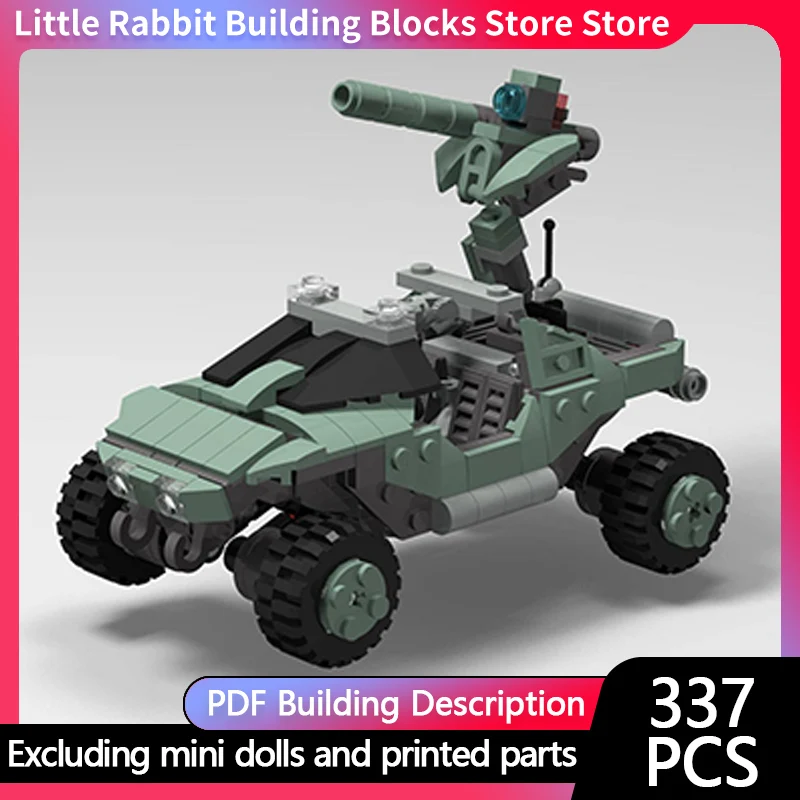 City Car Model MOC Building Bricks Tactical Support Vehicle Modular Technology Children Holiday Gifts Assemble Toys Suit