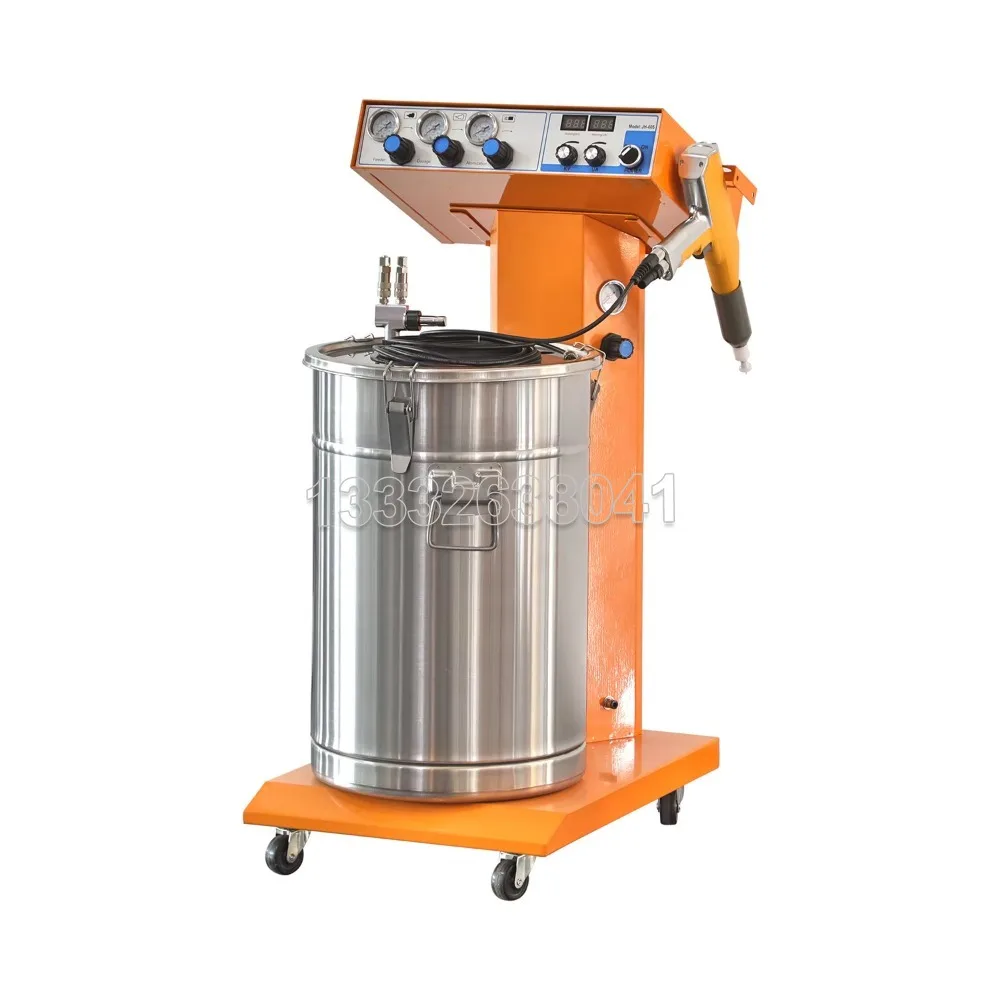 Electrostatic Spray Machine Electrostatic Spray Gun Paint System Powder Coating Machine New for Coating on Metal Surface