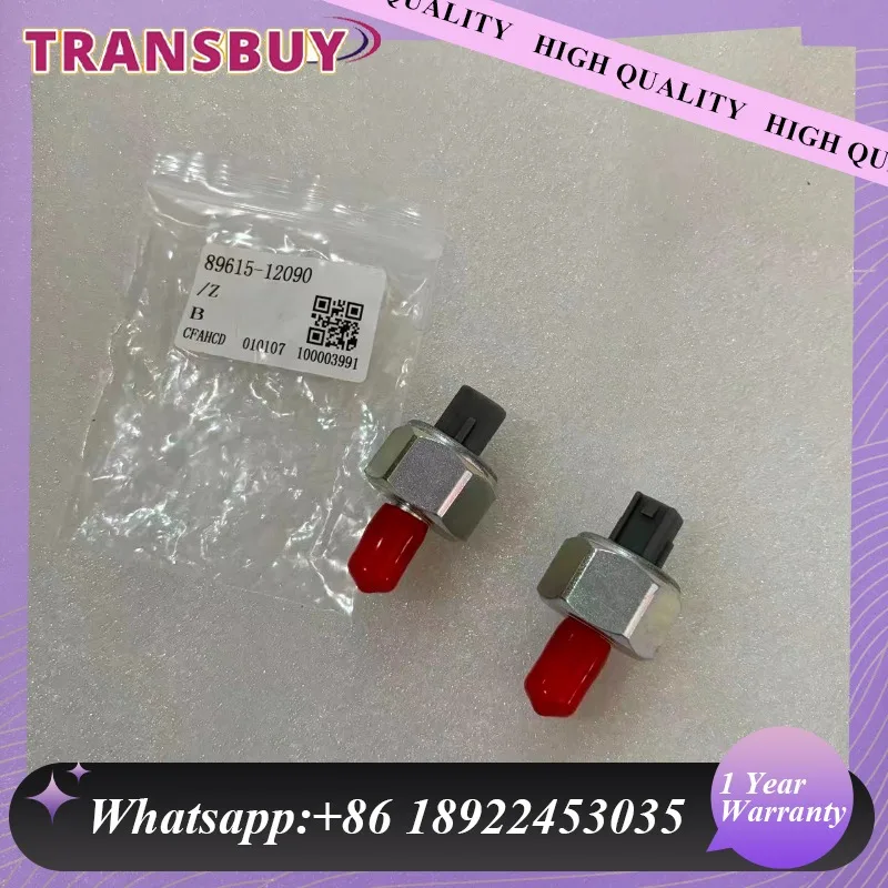82219-33030 82219-07010 2 ชิ้นเซ็นเซอร์ตรวจจับการกระแทกพร้อมสายไฟเหมาะสำหรับโตโยต้า คัมรี่ ES300 89615-12090