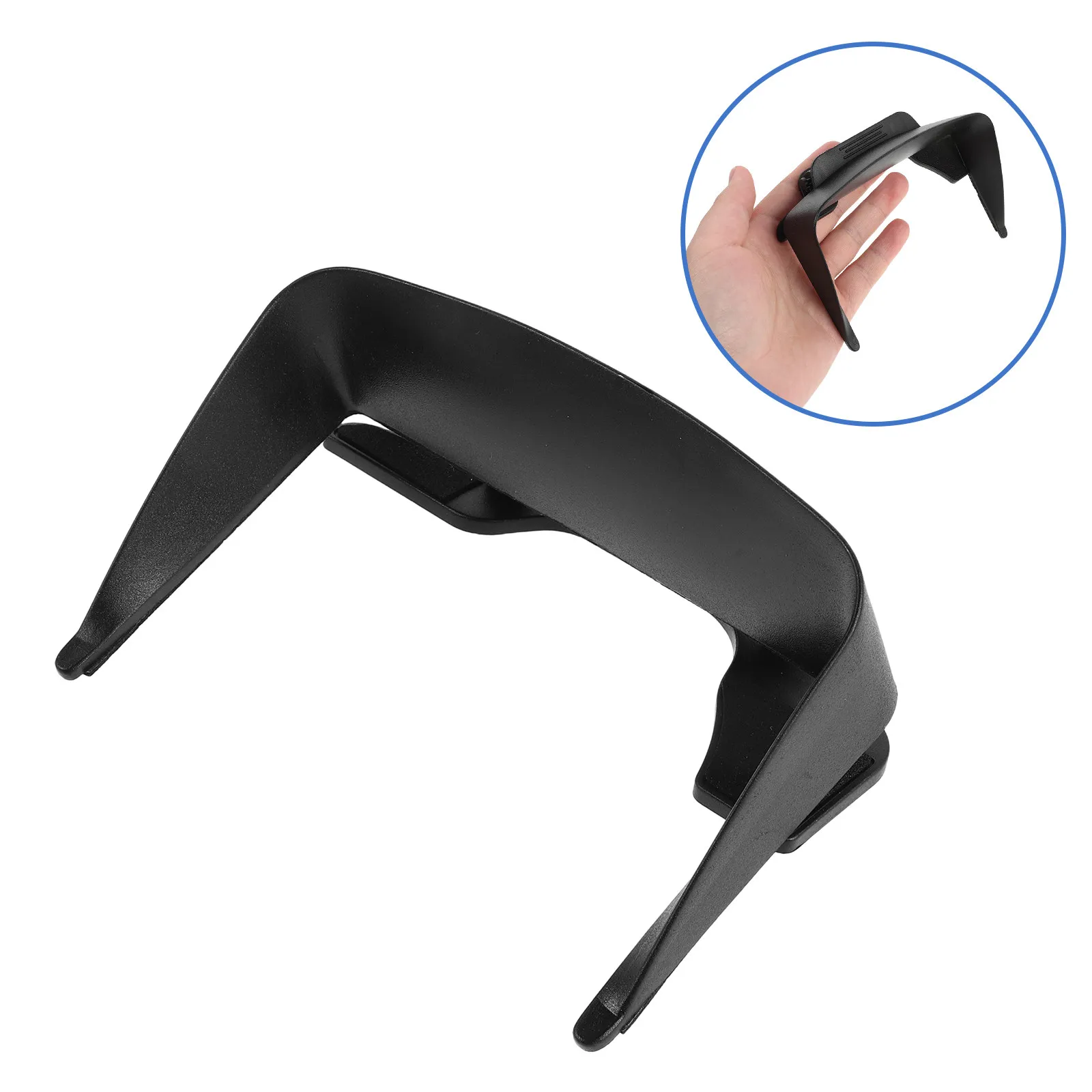 Car GPS Navigation Sun Shade Adjustable Anti-Glare Visor Screen Protector for 5 Inch Vehicle Navigator Car Dash Safety Driving