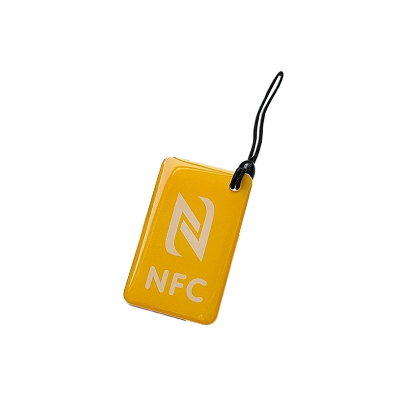B03B-20Pcs NFC Tags Lable Ntag213 13.56Mhz Smart Card For All NFC Enabled Phone Smart Business Card NFC 42X26mm