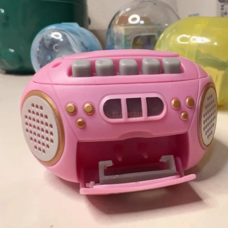 

Japan Toysspirits Gashapon Capsule Toy Real Recording Retro Mini CD Player Action Figures Model Collectio Toy Gifts Toys