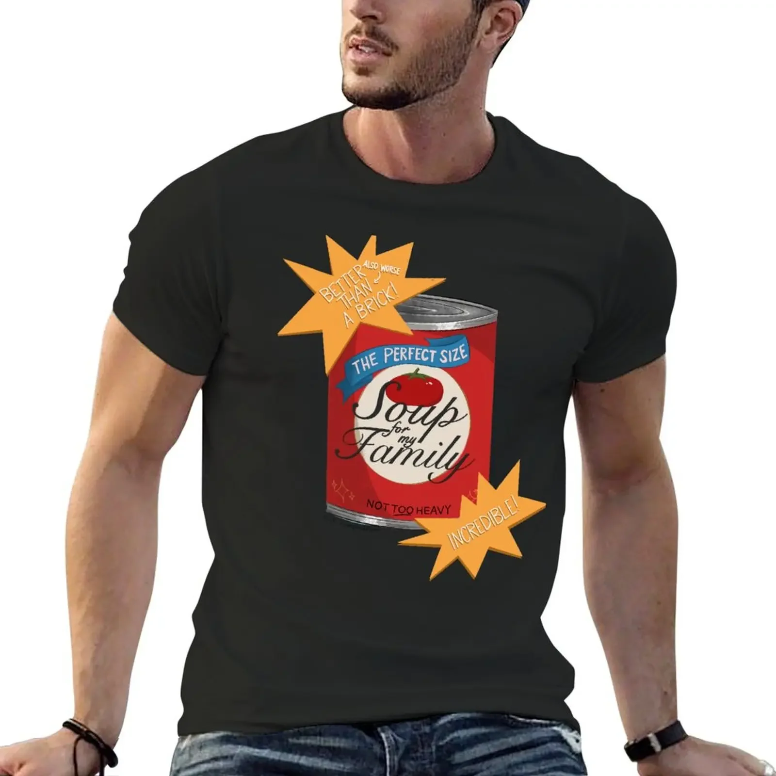 

Soup for My Family T-Shirt custom shirt cotton graphic tees plain t shirts men 2025 new model