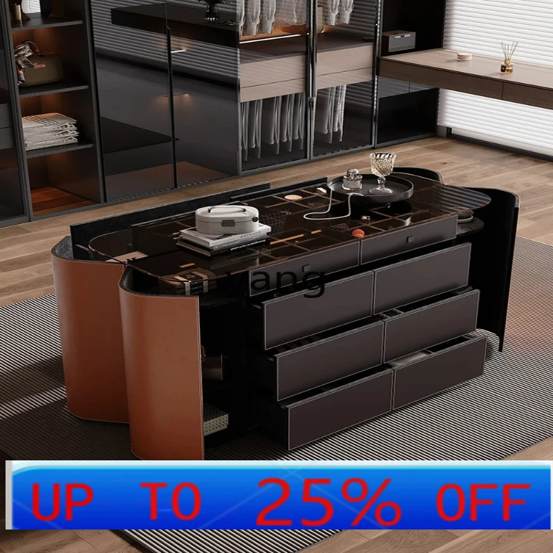 

LH cloakroom island cabinet bedroom bedside bucket with fingerprint lock jewelry locker