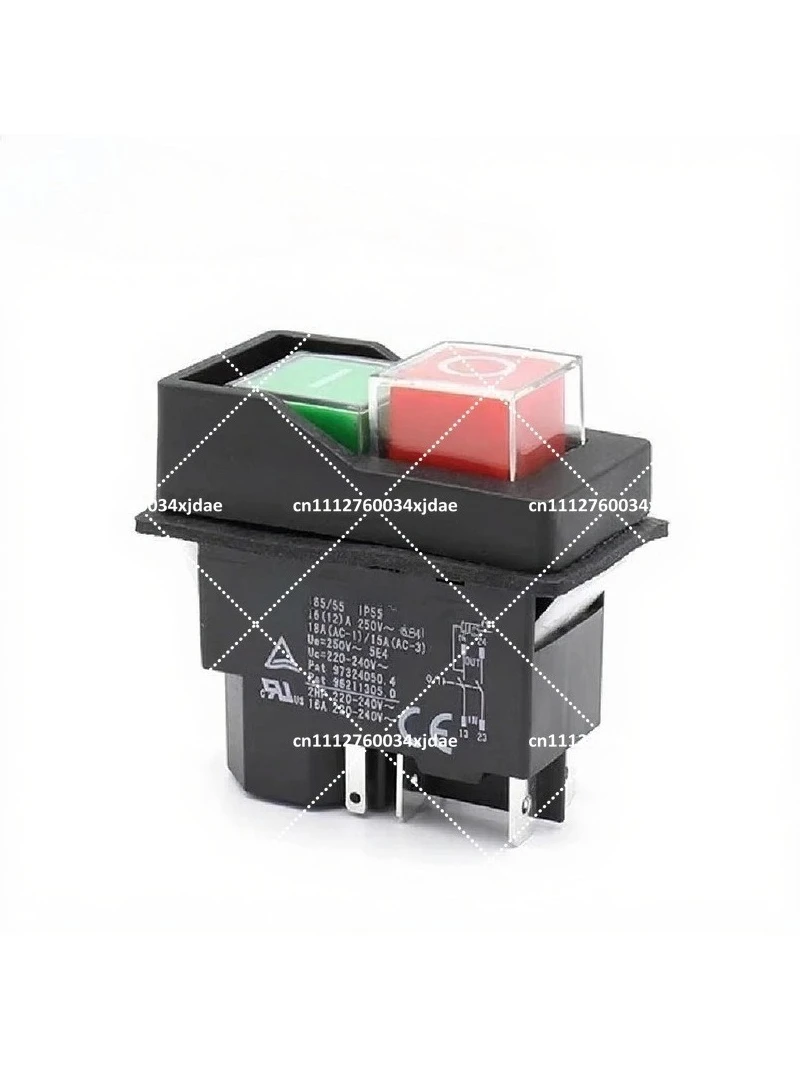 Waterproof Electromagnetic Switch 4-Pin 5-Pin 250V Meat Slicer Replacement Switch KJD17