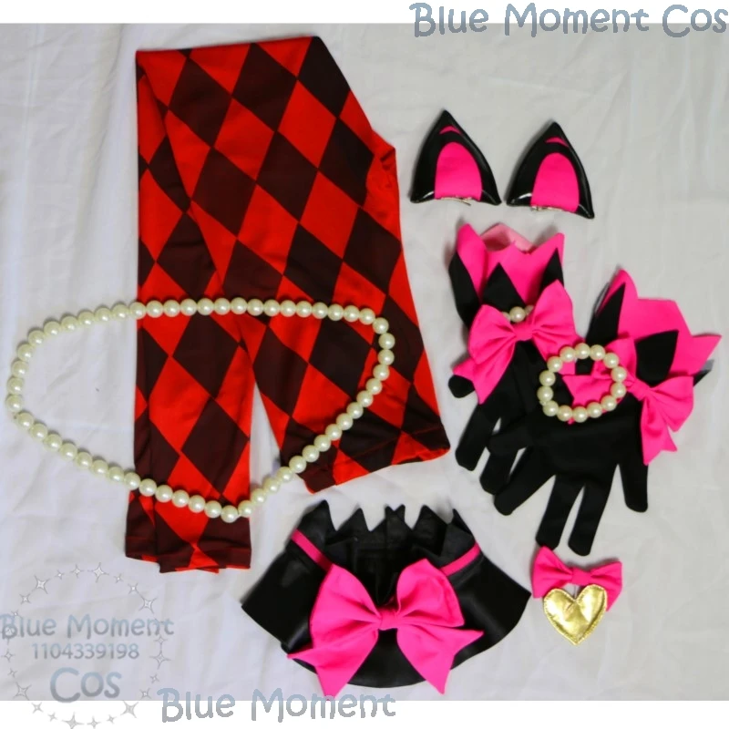 OW Cosplay DVA Kostüm Kleid Mädchen Schwarze Katze D.VA Haut Uniform Outfit Kostüm Halloween Karneval Anzug Frauen Party Spielen Handschuhe