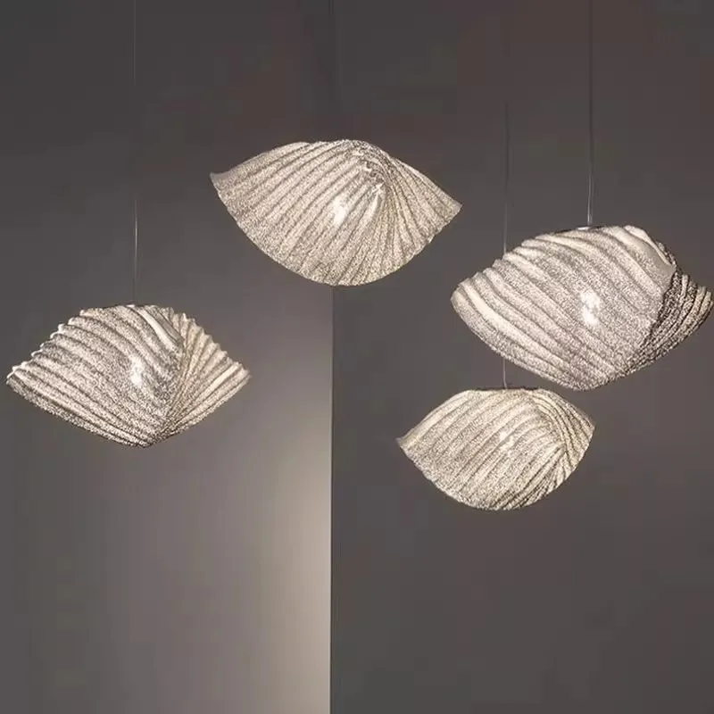 

Nordic Minimalist Living Cloud Chandelier - Modern Creative Study Dining Bedroom Starry Ambience Small Pendant