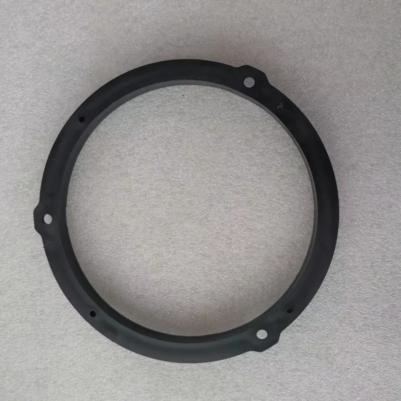 Car Front Door Speaker Mat Wire Mount Adapter Plates Bracket Ring Harness Plugs 6.5' Inch for Peugeot 206 207 307