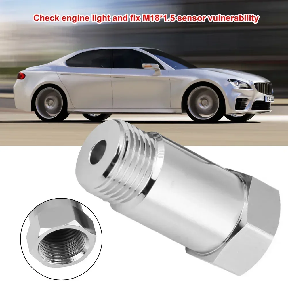 M18X1.5 Oxygen O2 Sensor Extender O2 Oxygen Sensor Spacer Car CEL Fix Check Engine Light Eliminator Adapter Converter