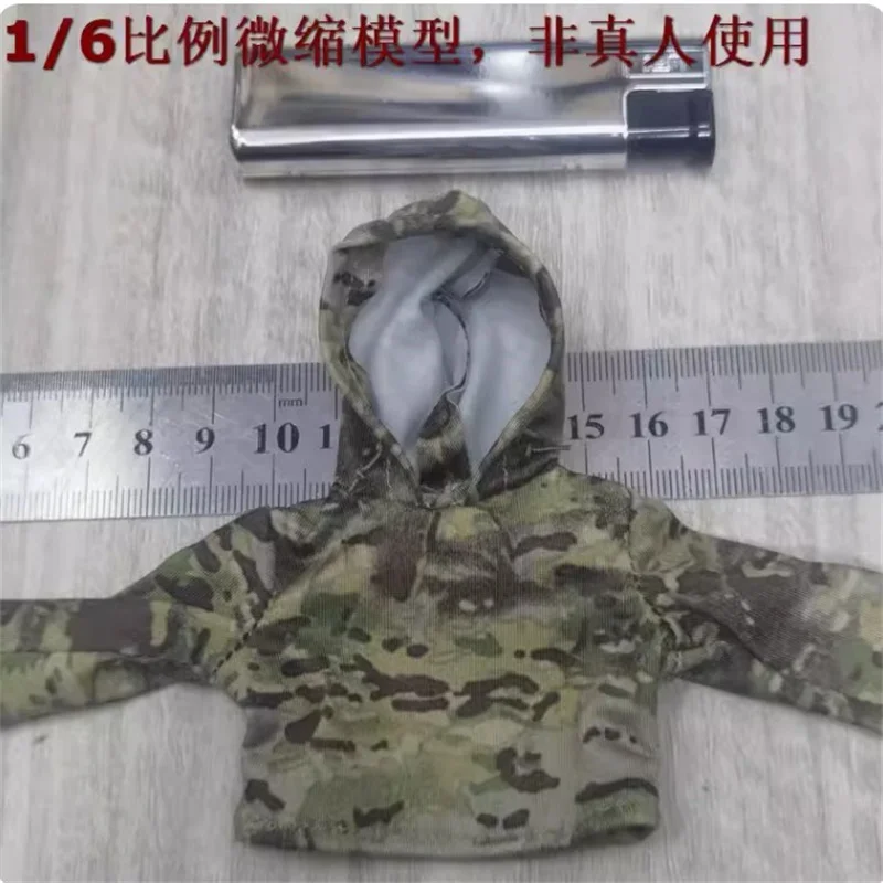 إكسسوارات ملابس جندية أنثى 1/6 نموذج هوديي علوي مناسب لشخصية الحركة مقاس 12 بوصة في مجموعة المخزون