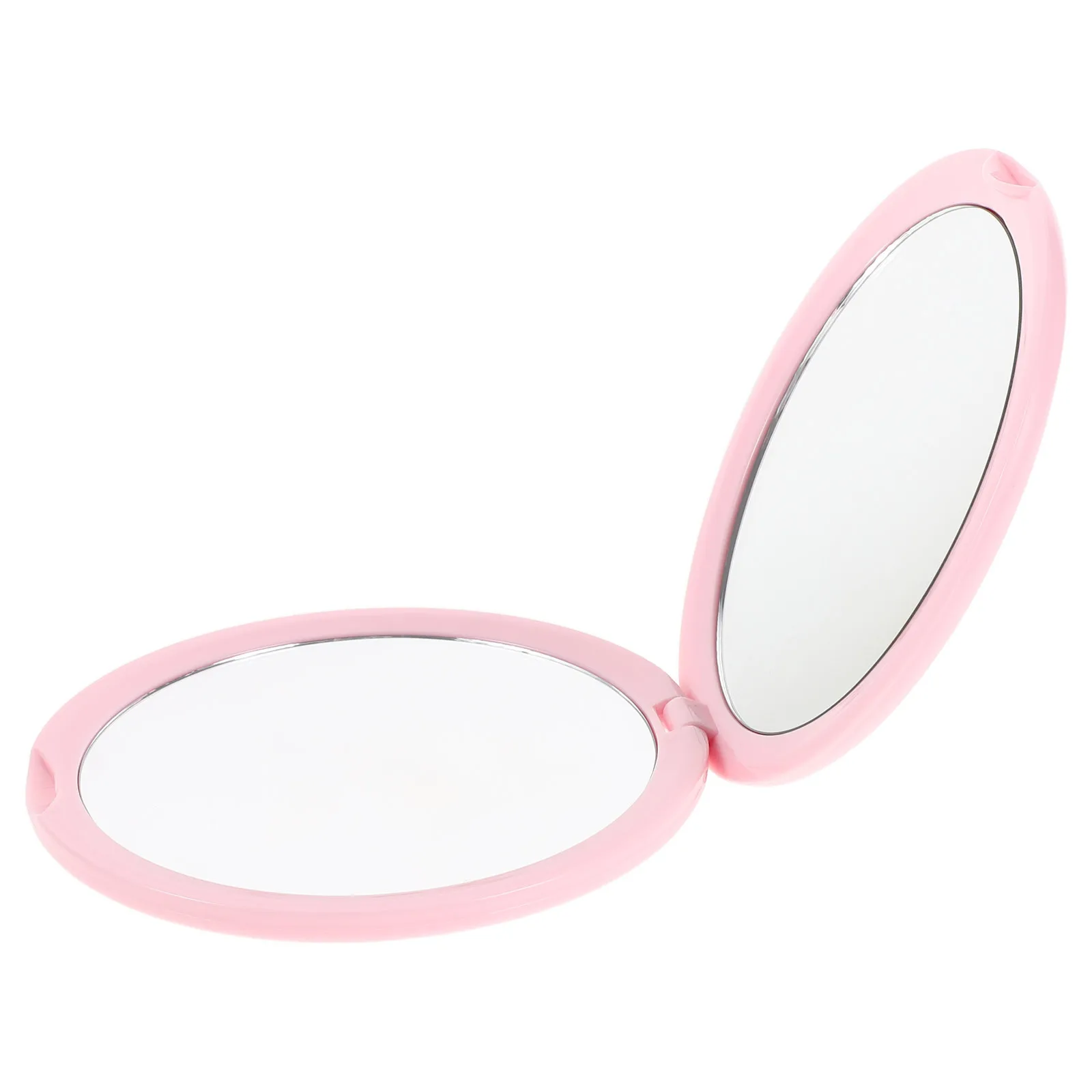 5 stuks draagbare dubbelzijdige compacte spiegel 10x vergrote opvouwbare make-upspiegel voor vrouwen reizen kantoor mini make-up benodigdheden