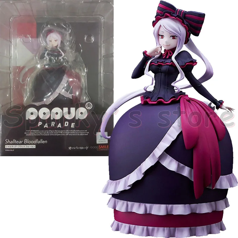 Buen sonrisa Original POP UP PARADE OVERLORD figura de Anime Albedo Shalltear Bloodfallen figuras de acción de juguete para niños regalos modelo