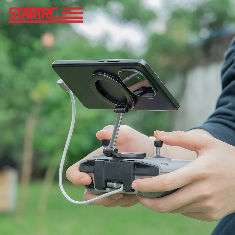 Suporte magnético de telefone STARTRC para DJI RC-N1/2/3 Suporte de controle remoto Adsorção rápida 360 °   Gire acessórios de suporte dobrável