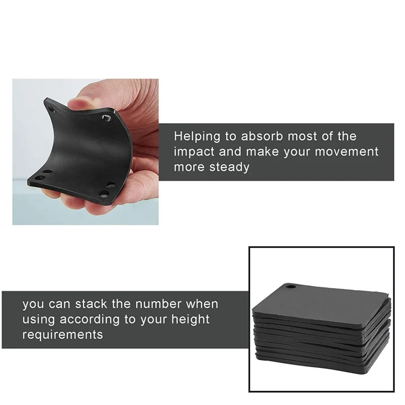 

50 шт. 3 мм амортизаторы для скейтборда, подставки для лонгборда, амортизаторы для скейтборда, мягкие амортизаторы для лонгборда