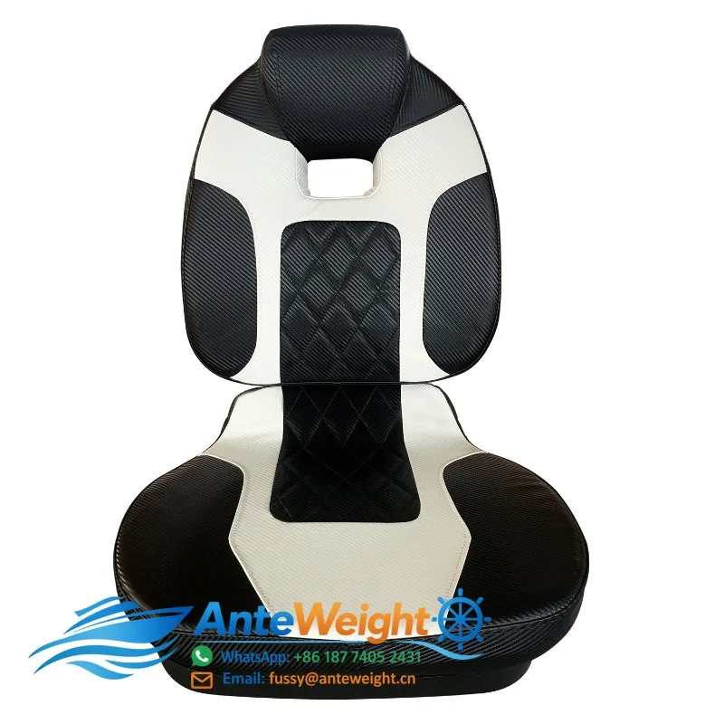 MARINE High-Quality Deluxe Folding Boat Seat Customized Waterproof Pontoon Bats Seats