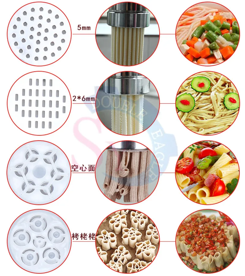 Бытовая машина для производства лапши рамэн небольшого размера с ручным давлением/ручной инструмент для формования макарон из нержавеющей стали