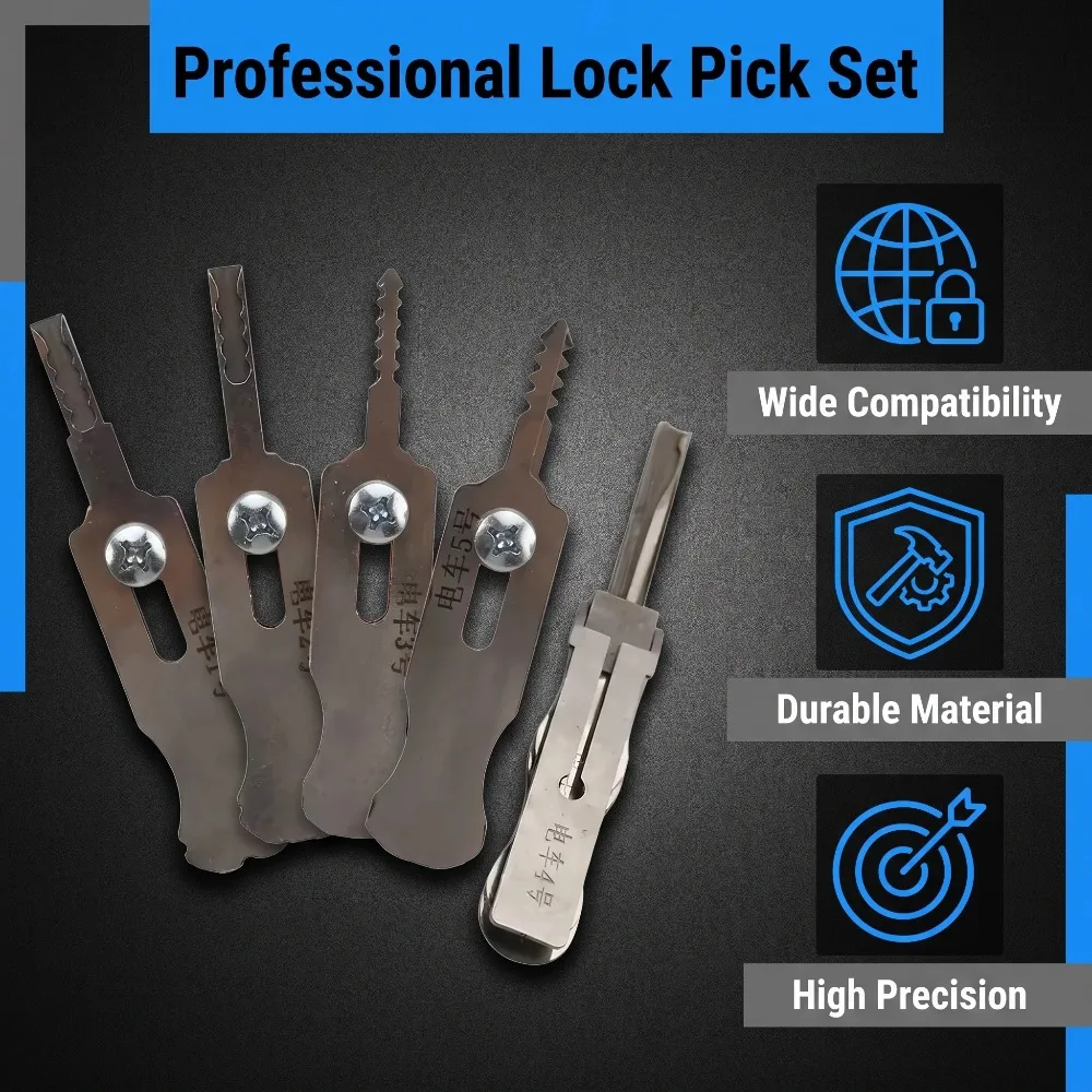 5PCS Electric Vehicle Milling Tool Set - Carbide Flat Surface & Internal Groove Slotting Cutter for CNC Automotive Parts