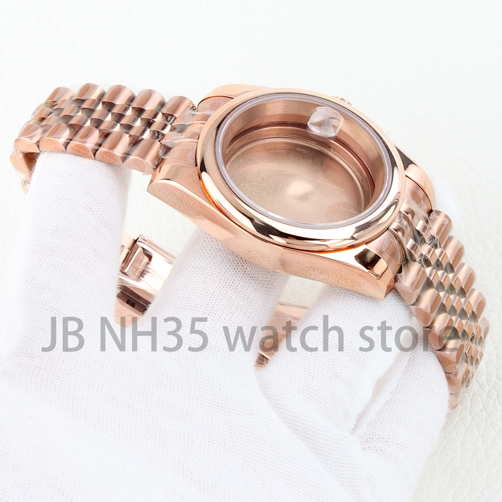 Rose Gold Pvd 36mm/39mm NH35 H - Solid Stainless Steel Watch Bracelet Jubilee recensie en prijs