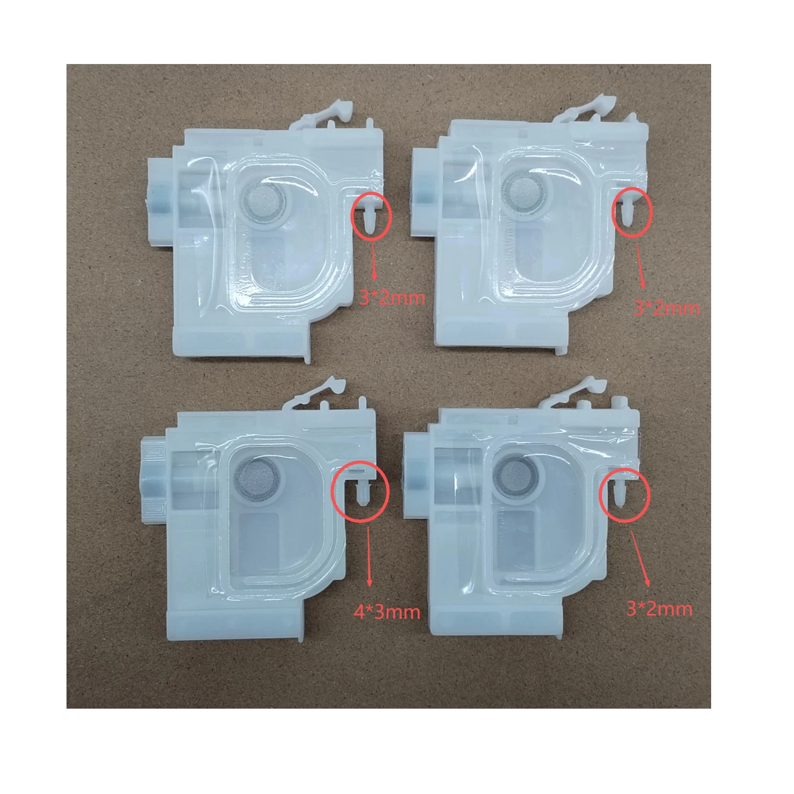 

4 шт. демпфер чернил 4*3 мм/3*2 мм подходит для EPSON L 4156 L 4163 L 4170 L 4168 L 4169 L 4160 L 4165 L 4167 L 4159 L 4166 L 4151 L 4153
