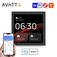 AVATTO Tuya ZigBee 4.0 Scene Switch Smart Central Control,Smart Life App Control,Built-in Alexa,Wireless Zigbee Hub.