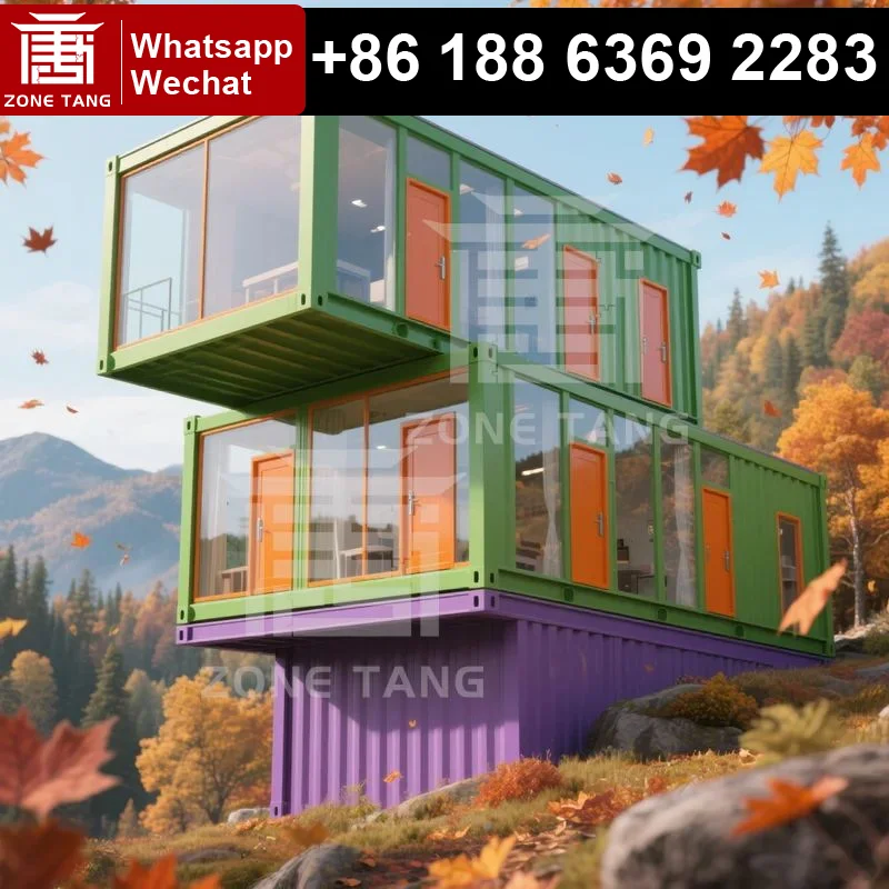 

Container Buildings Forest Hotel Double Wide Container Home Garden House Best Houses Flat Pack Home Premade Houses Forest Hotels