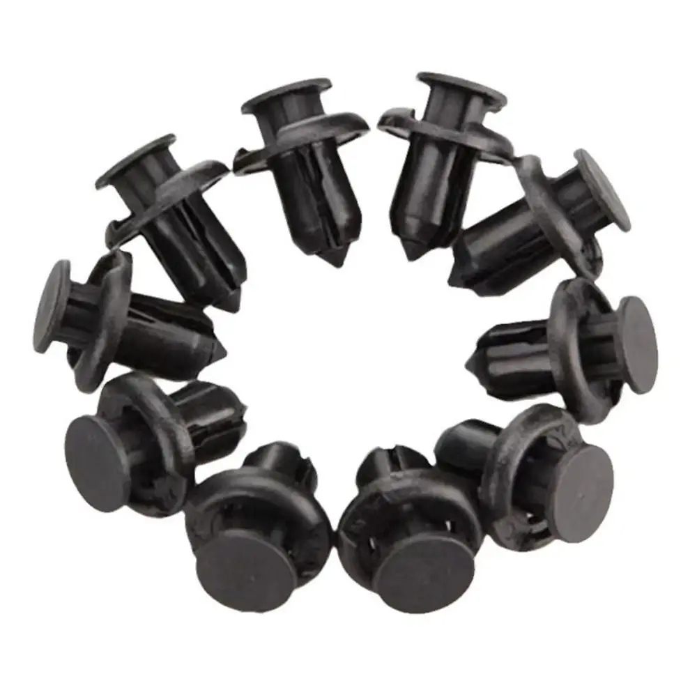 Premium Plastic Material Press Fit Expansion Fasteners Stable Connecting Structure Push-In Installation Radiator Support Clips