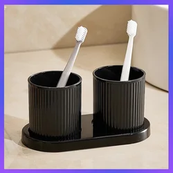 Anti-Fall Bathroom Cup, Simples Toothbrush Cup, Hotel Gargle Cup, Home Water Juice Cup, Plástico colorido, Frete Grátis