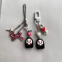 Kawaii No Face Kaonashi mobile phone charm