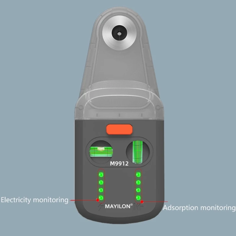 Portable Level Meter Healthy for Drilling Operation Level Tool with Dust Collector for Hanging Frame Dropship