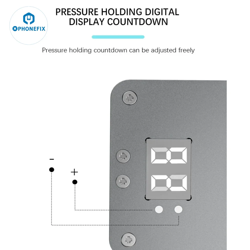 TBK-201A Screen Pressure Rotating Pressure Holding Mold Digital Display Phone Screen Back Cover Pressing Rotary Repair Fixture