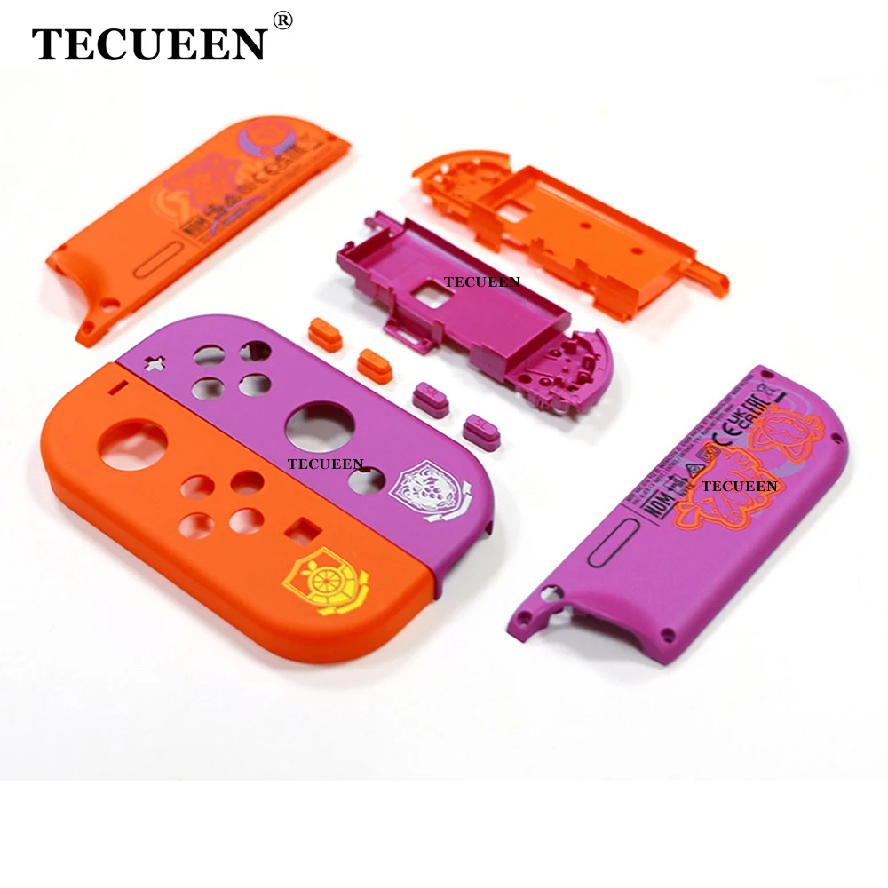 PM Scarlet Violet Edition 교체 쉘 Nintendo Switch OLED Joy-Con 수리 DIY 부품 하우징 케이스 액세서리