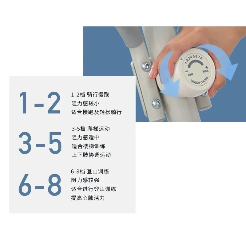 Home silent magnetic control exercise bike