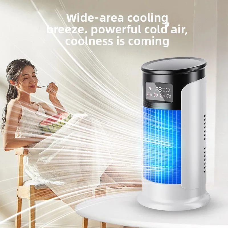 Popular cold air home desktop office humidification fan usb timing
