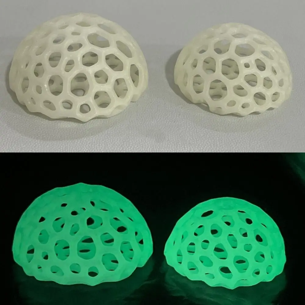 Plastic Shrimp Breeding Cave Luminous Aquarium Tunnel Shrimp Protectors Hide Decoration Hollow Aquarium Tank Cave