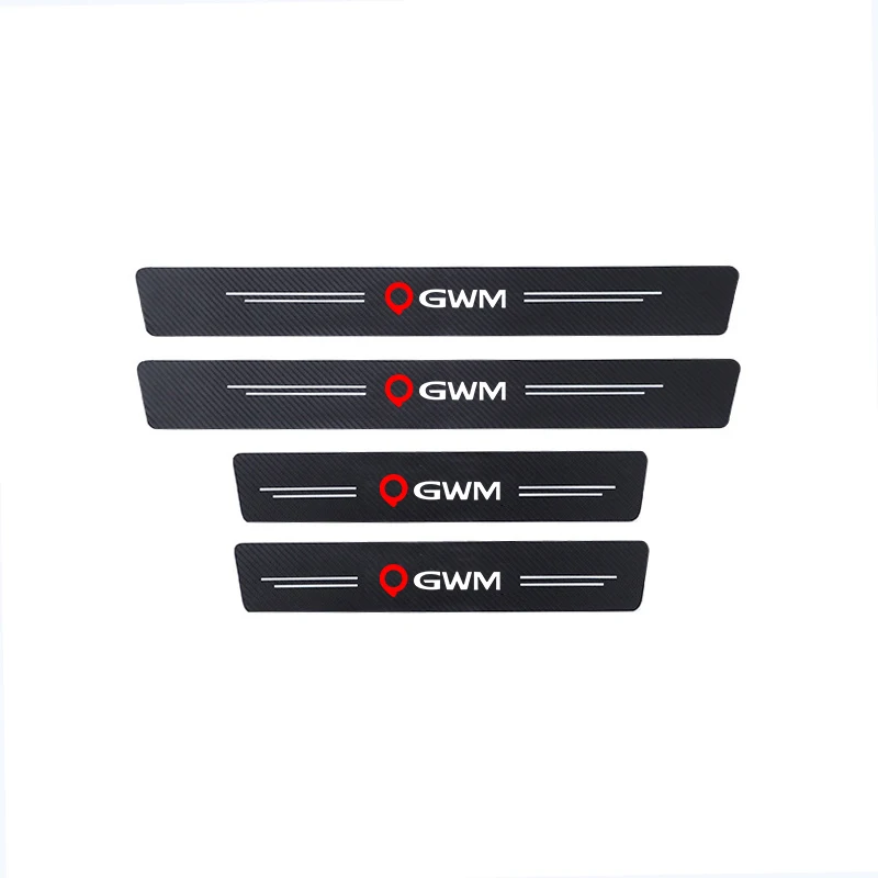 for GWM Great Wall POER m4 steed h5 jims tang 300 range 4pcs Car threshold Car sticker Car accessories