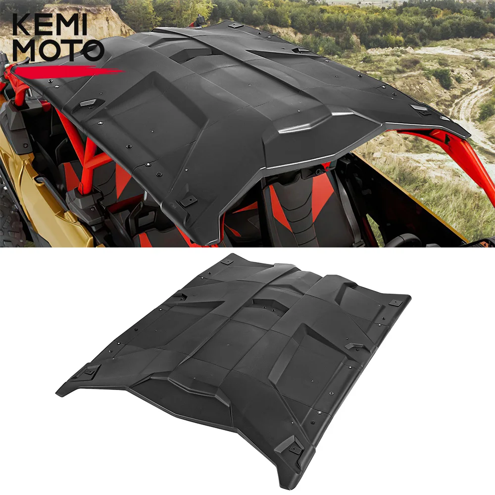 KEMIMOTO UTV Hard Sport Roof 4-Seat 715003750 for Can-Am Maverick X3 Max X DS RS MR TURBO RR 2017-2024