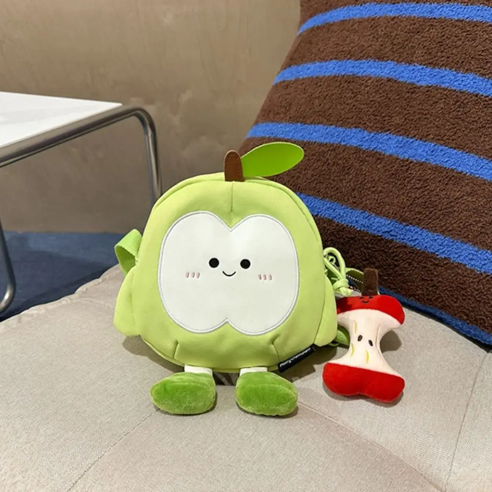 حقيبة كتف نايلون جديدة لون جديد حقيبة ظهر ذات سعة كبيرة على شكل أبل حقيبة كاجوال للنساء #3