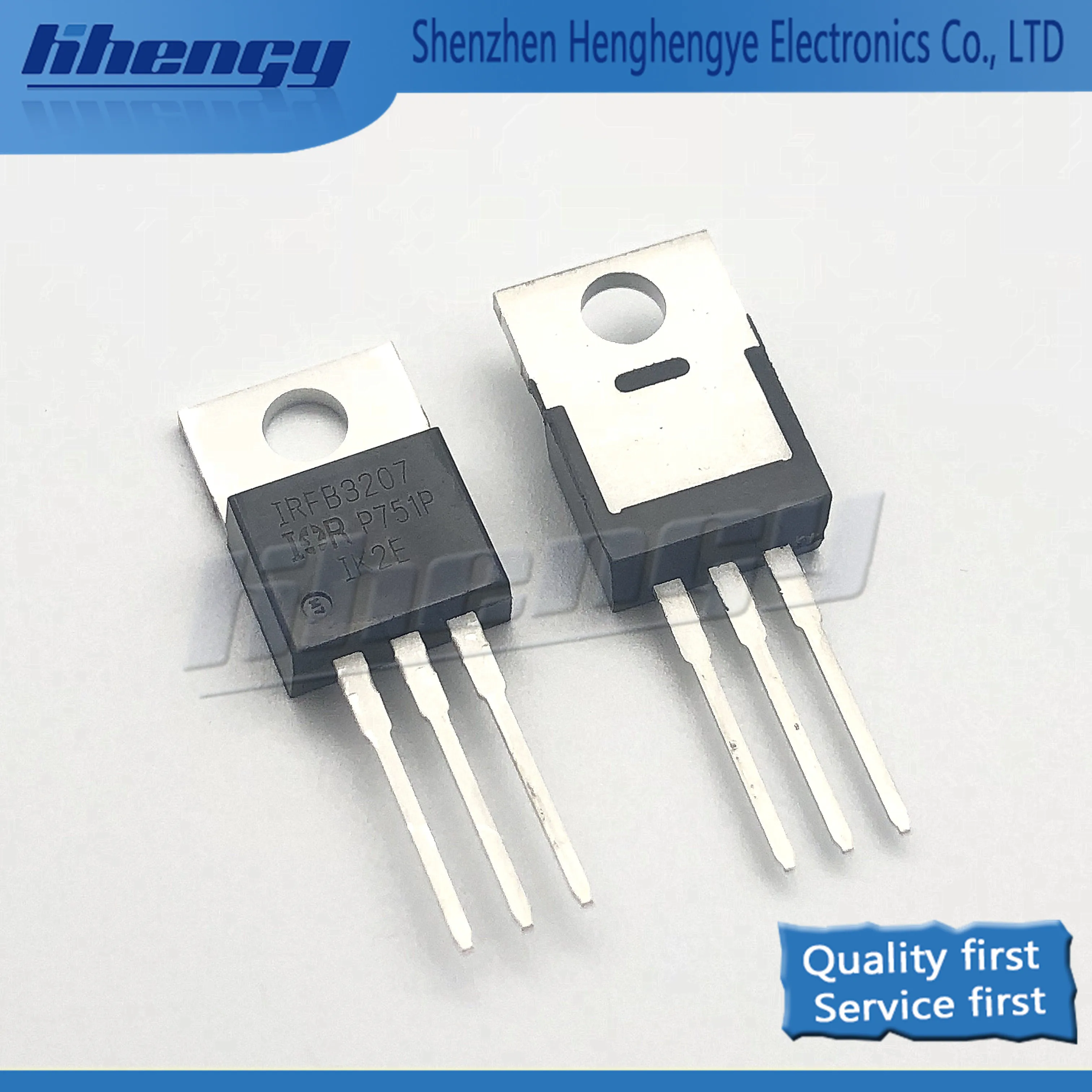 IRFB3207PBF IRFB3207 TO-220 MOSFET N-CH 75V 180A Field-Effect Transistor Original MOS, 1 pieces per order