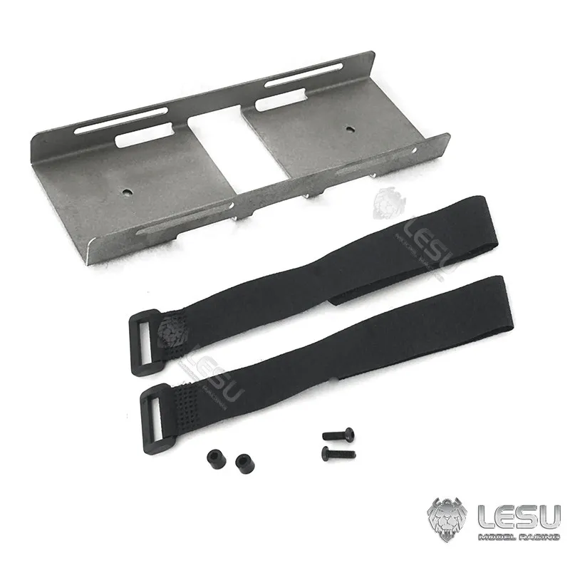 RC LESU 1/14 For Tamiya tractor truck dump truck metal second floor battery slot G-6132 DIY modification accessories