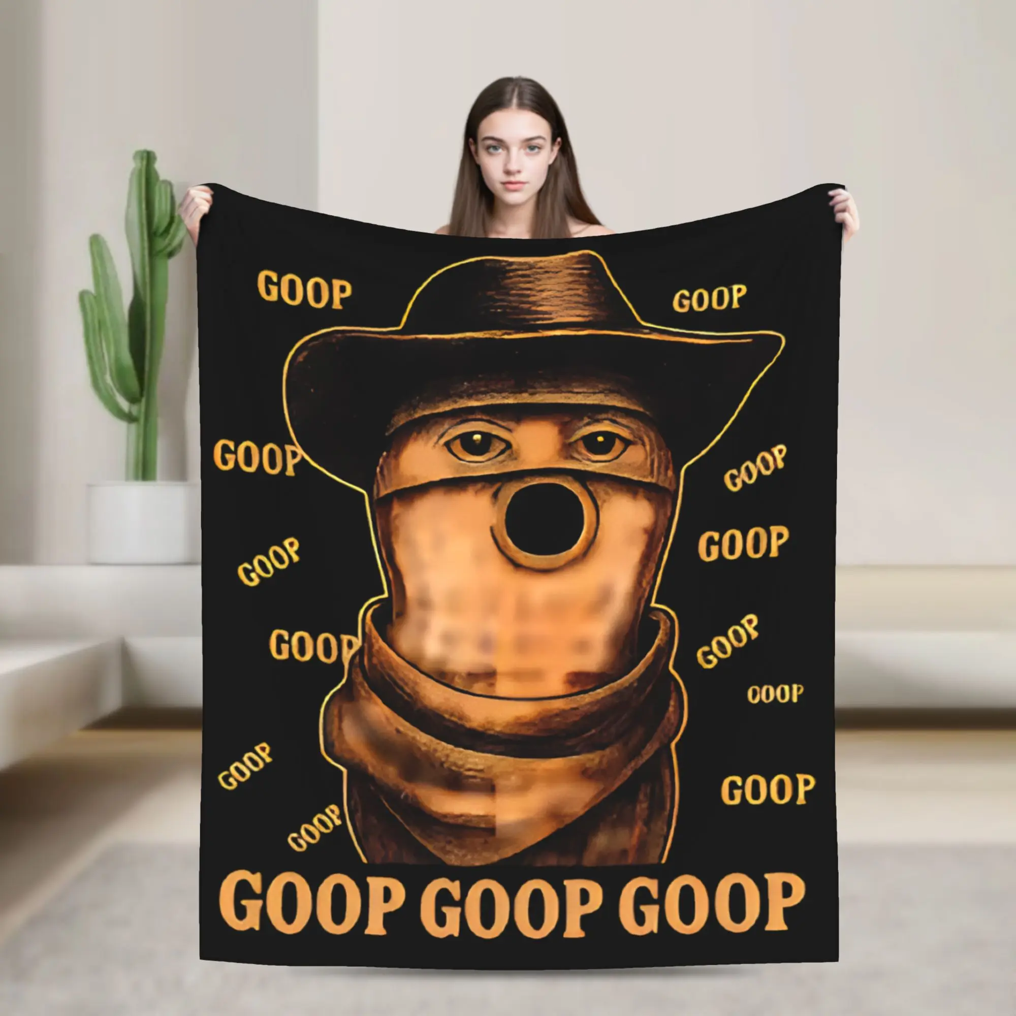 Arc Raiders Goop  Goop  Goop  Blankets  Flannel Funny Warm Throw Blankets for Home Autumn/Winter,