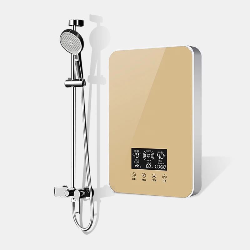 Smart Instant Water Heater 8500W Electric Boiler Hot Water Tankless Instantaneous Geysers Indoor for Hotel Shower