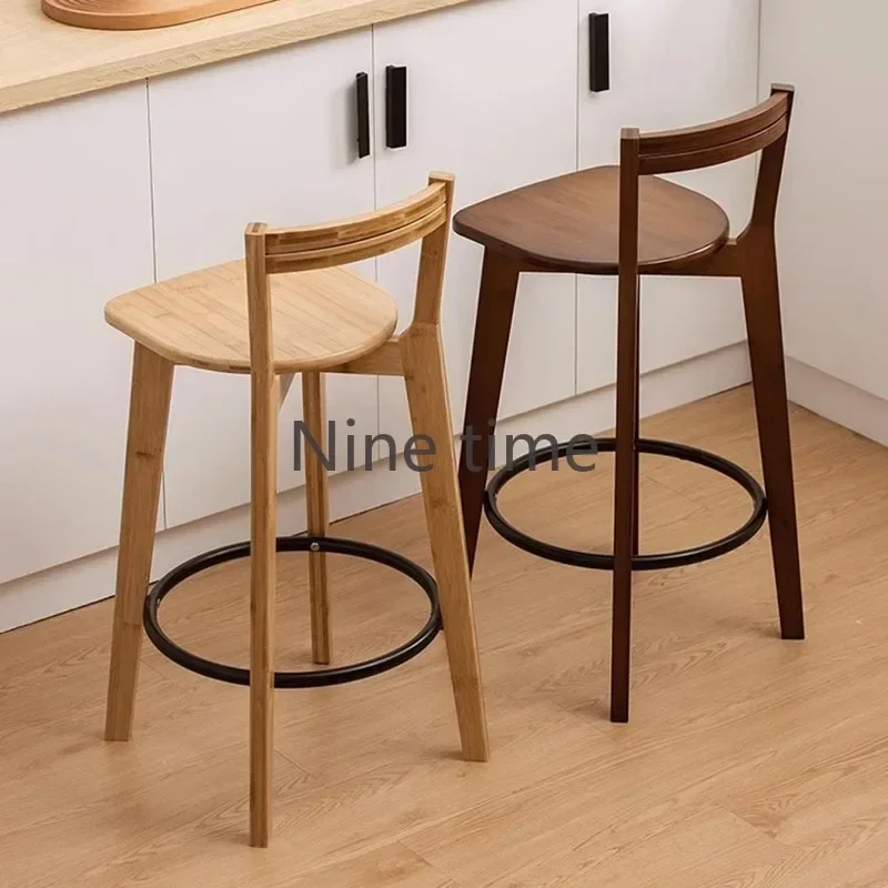 Sgabello Cucina Alto Banqueta De Cozinha Alta Bar Chair Modern Designer Wooden Bar Chairs Office Garden Chaise Home Furniture