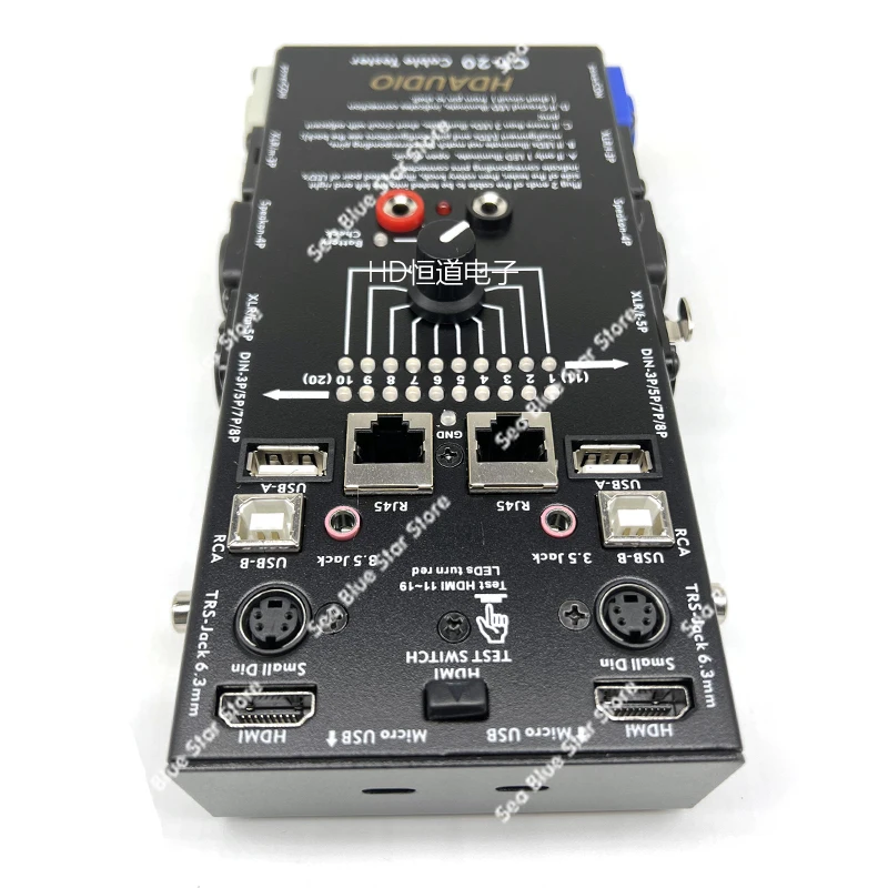 

CT-20 Многофункциональный кабельный тестер Аудиокабель Тестер сигналов Xanon Тестер HDMI