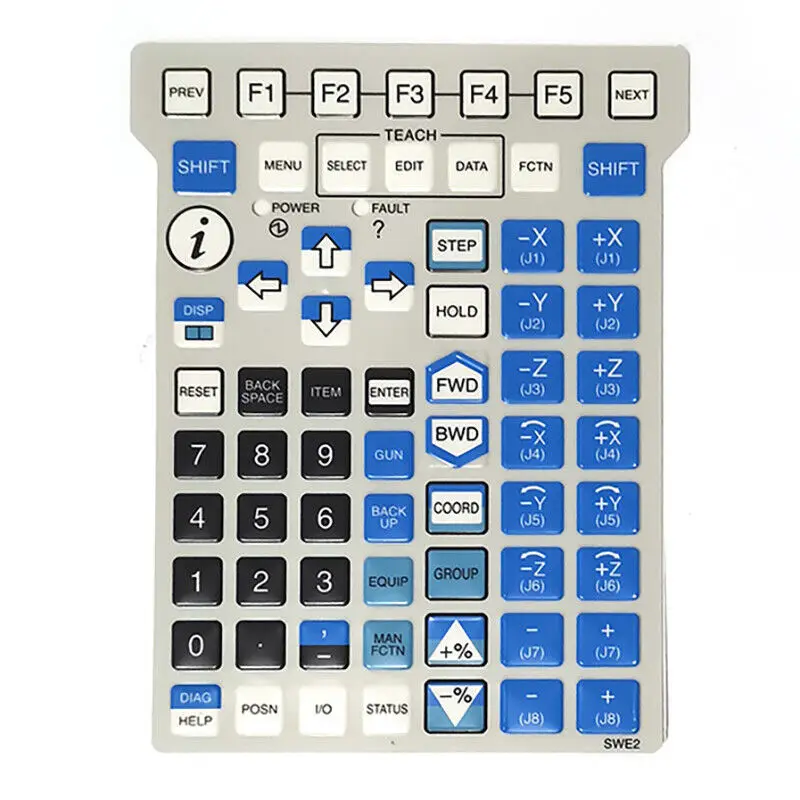 

SWE2 Membrane Keypad For FANUC Teach Pendant Keyboard Keysheet