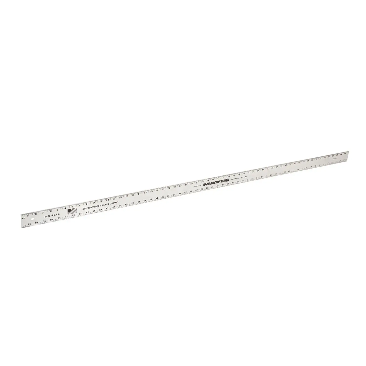 

60 Inch Heavy Duty Aluminum Ruler with Metric/Standard Measurements, Extra Thick Precision Straight Edge for Versatile Use