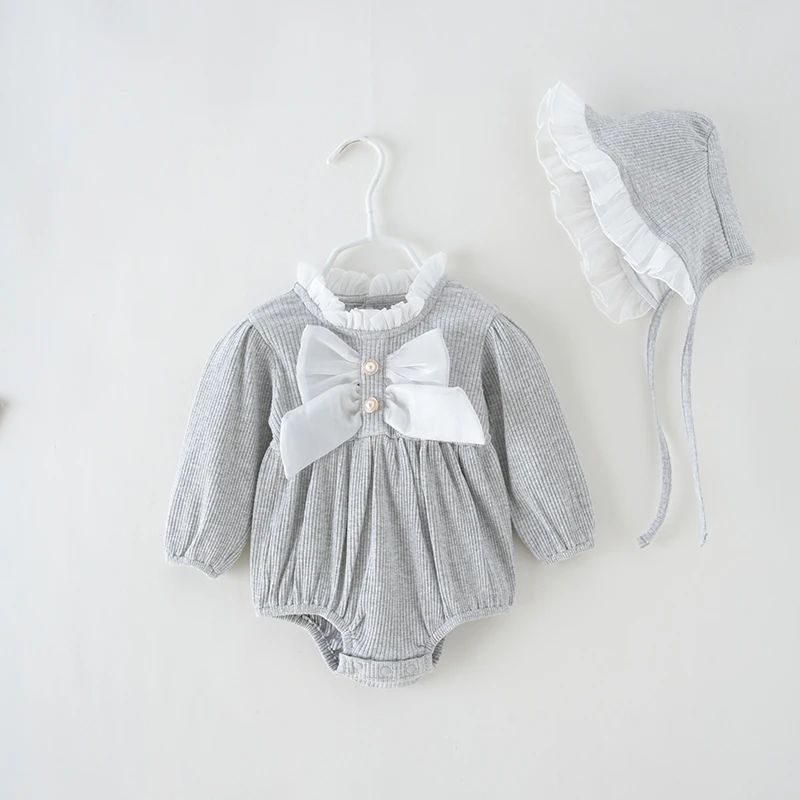 

Butterfly Style Princess Newborn Baby Girl Bodysuits Cotton Long Sleeve Infant Girls Jumpsuits Clothes for Spring Autumn