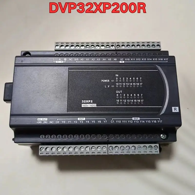 Second-hand PLC module DVP32XP200R function test is normal