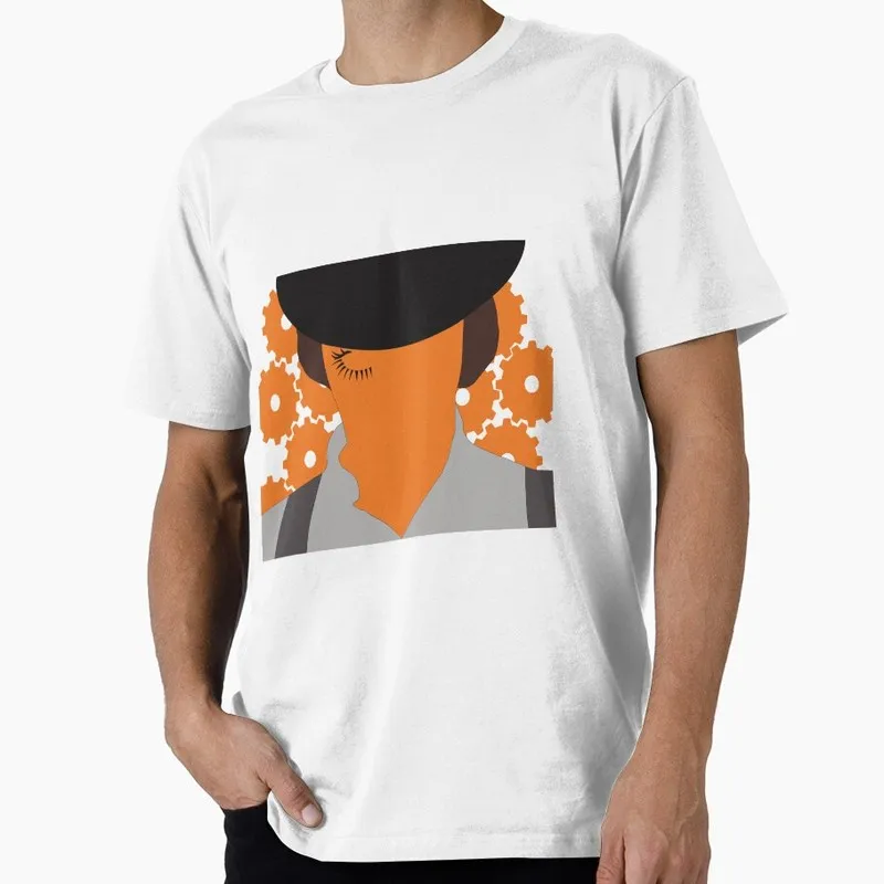 A Clockwork Orange 0826 Retro Movie Graphic T‑shirt Alex Droog Print Unisex Casual Tee Short Sleeve Streetwear All size S-6XL